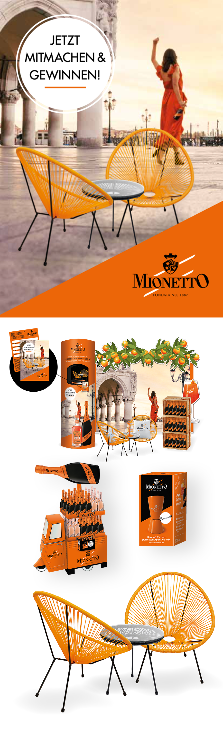 Mionetto Gesamtansicht